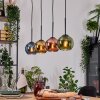 Koyoto hanging light, globe light, pendant light Ecru, black, 4-light sources