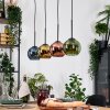 Koyoto hanging light, globe light, pendant light Ecru, black, 4-light sources
