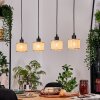 Sabadim hanging light, pendant light Ecru, black, 4-light sources