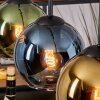 Koyoto hanging light, globe light, pendant light Ecru, black, 4-light sources