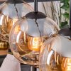Koyoto hanging light, globe light, pendant light Ecru, black, 3-light sources