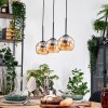 Koyoto hanging light, globe light, pendant light Ecru, black, 3-light sources