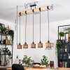 Cando hanging light, pendant light Ecru, black, 5-light sources