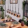 Koyoto hanging light, globe light, pendant light Ecru, black, 5-light sources