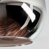 Koyoto ceiling light, globe light gold, black, 5-light sources