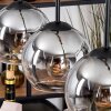 Koyoto hanging light, globe light, pendant light Ecru, black, 4-light sources