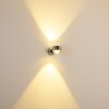 INDORE Wall Light LED chrome, 2-light sources