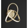 Wofi INDIGO Wall Light LED gold, 1-light source