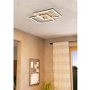 Eglo LOMALTAS-Z Ceiling Light LED brown, black, 4-light sources, Colour changer
