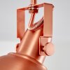 TINA ceiling light copper, 4-light sources