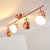 TINA ceiling light copper, 4-light sources