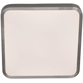 AEG MIKEL ceiling light LED matt nickel, 1-light source, Remote control