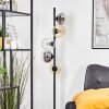 Koyoto globe light, floor lamp 31 cm Amber, clear, Smoke-coloured, 5-light sources