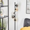 Koyoto globe light, floor lamp 31 cm Amber, clear, Smoke-coloured, 5-light sources