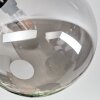 Chehalis ceiling light, globe light Smoke-coloured, 3-light sources