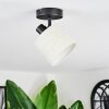 Bassagoda ceiling light, ceiling spotlight black, 1-light source