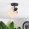 Sabadim ceiling light, ceiling spotlight black, 1-light source