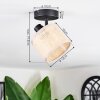 Sabadim ceiling light, ceiling spotlight black, 1-light source