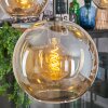 Koyoto hanging light, globe light, pendant light Amber, 5-light sources