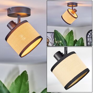 Chellas ceiling light, ceiling spotlight black, 1-light source