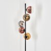 Koyoto globe light, floor lamp 33 cm gold, clear, coppery, Smoke-coloured, 5-light sources