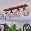 Yaak ceiling light, ceiling spotlight black, 4-light sources