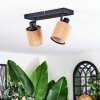 Kinnared ceiling light, ceiling spotlight black, 2-light sources