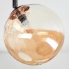 Chehalis ceiling light, globe light 30 cm Amber, 4-light sources