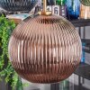 Koyoto hanging light, globe light, pendant light gold, black, 5-light sources