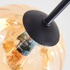 Koyoto ceiling light, globe light 59 cm Amber, 6-light sources