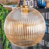 Koyoto hanging light, globe light, pendant light gold, black, 5-light sources