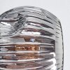 Ripoll ceiling light, globe light Smoke-coloured, 6-light sources