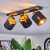 Alsen ceiling light, ceiling spotlight black, 3-light sources