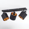 Alsen ceiling light, ceiling spotlight black, 3-light sources