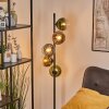 Koyoto globe light, floor lamp 31 cm blue, gold, green, clear, coppery, 5-light sources