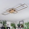 Manor ceiling light LED black, 1-light source