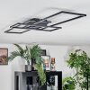 Manor ceiling light LED black, 1-light source