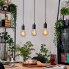 Soungou hanging light, pendant light Ecru, black, 3-light sources