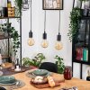 Soungou hanging light, pendant light Ecru, black, 3-light sources