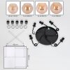 Koyoto hanging light, globe light, pendant light Amber, 5-light sources