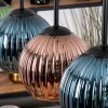 Koyoto hanging light, globe light, pendant light Ecru, black, 5-light sources