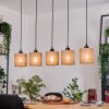 Soungou hanging light, pendant light Ecru, black, 5-light sources