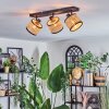 Ramila ceiling light, ceiling spotlight black, 3-light sources