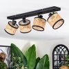 Ramila ceiling light, ceiling spotlight black, 4-light sources