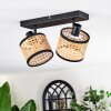 Ramila ceiling light, ceiling spotlight black, 2-light sources