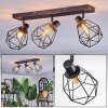 Yaak ceiling light, ceiling spotlight black, 3-light sources