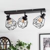 Yaak ceiling light, ceiling spotlight black, 3-light sources