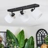 Bassagoda ceiling light, ceiling spotlight black, 3-light sources