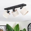 Bassagoda ceiling light, ceiling spotlight black, 3-light sources