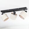Bassagoda ceiling light, ceiling spotlight black, 3-light sources
